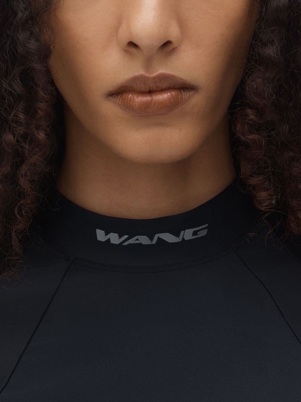 mock-neck top - 5