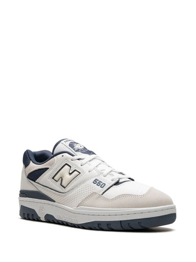 New Balance 550 low-top leather sneakers outlook