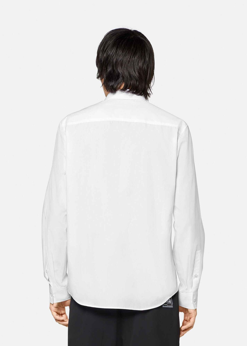 V-Emblem Motif Shirt 3