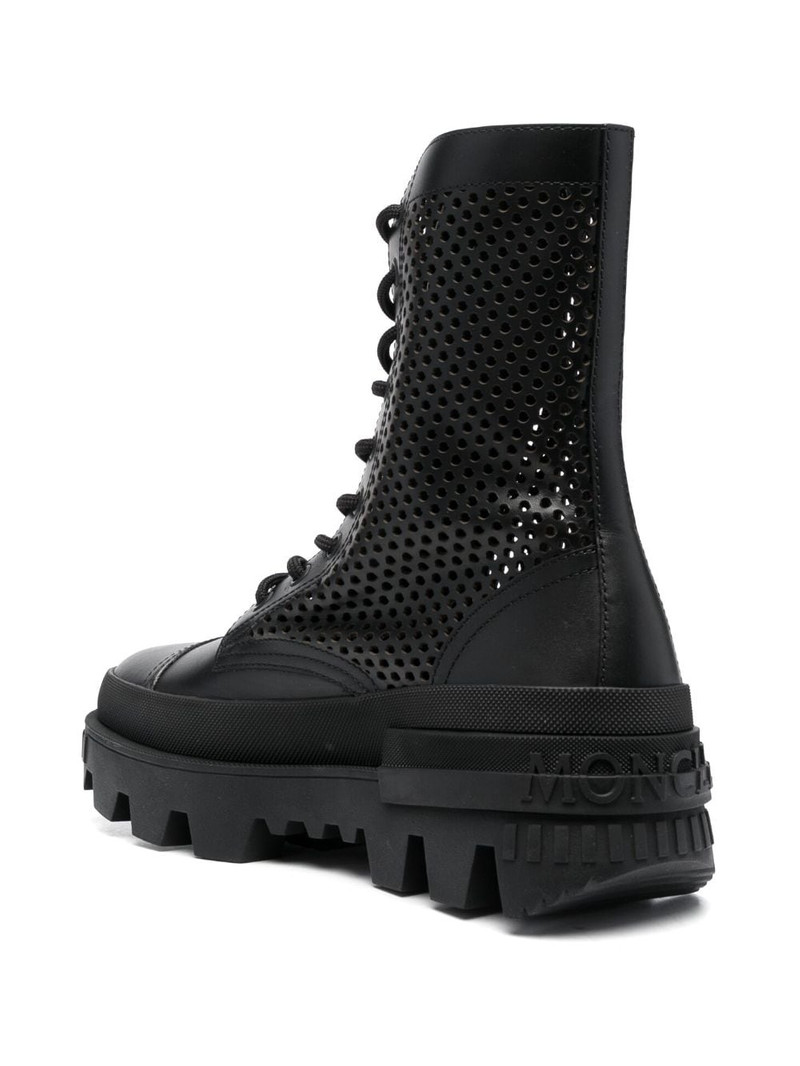 Carinne perforated ankle boots 3