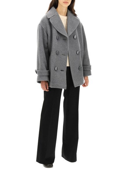 See by Chloé DOUBLE-BREASTED WOOL PEACOAT outlook