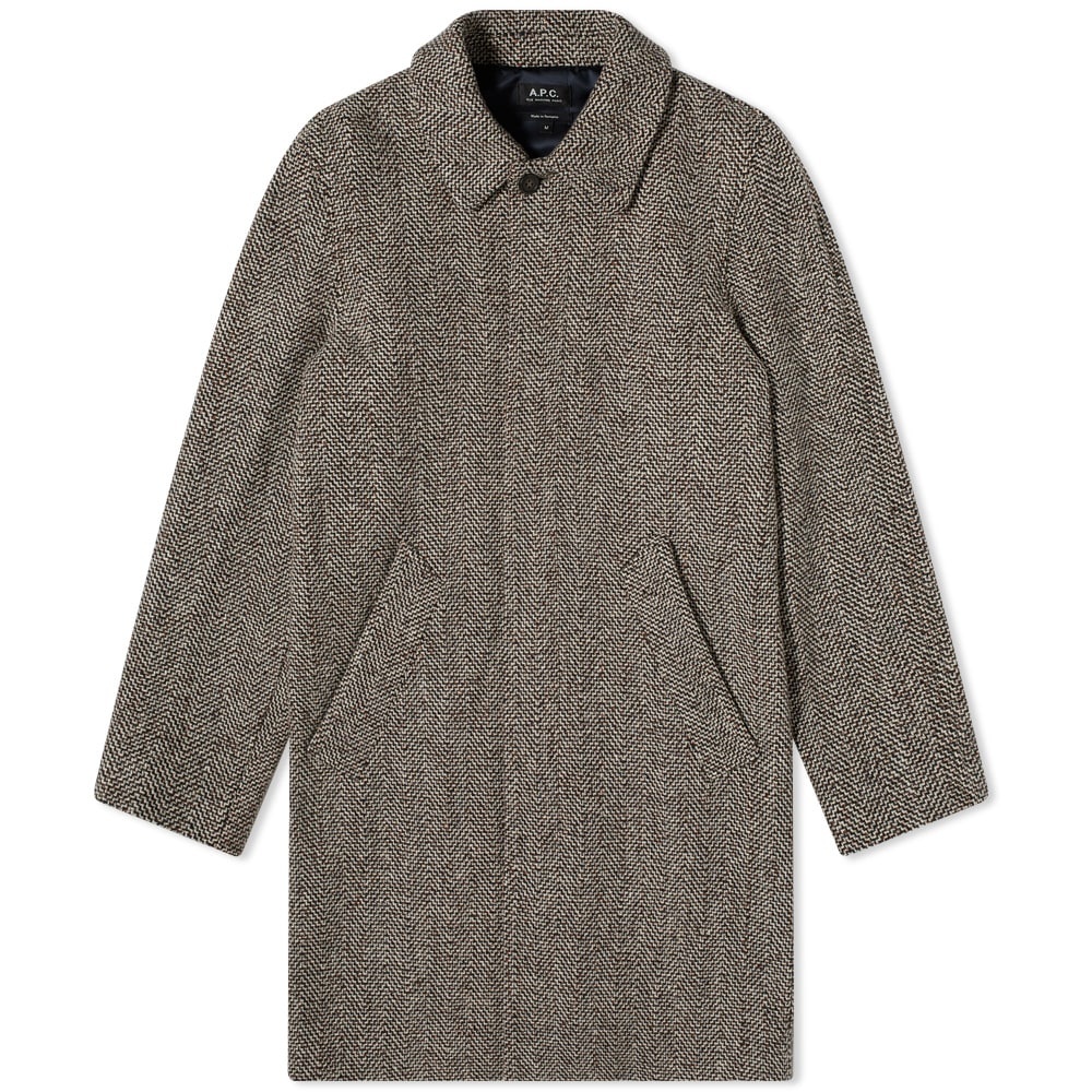 A.P.C. Ivan Tweed Car Coat - 1