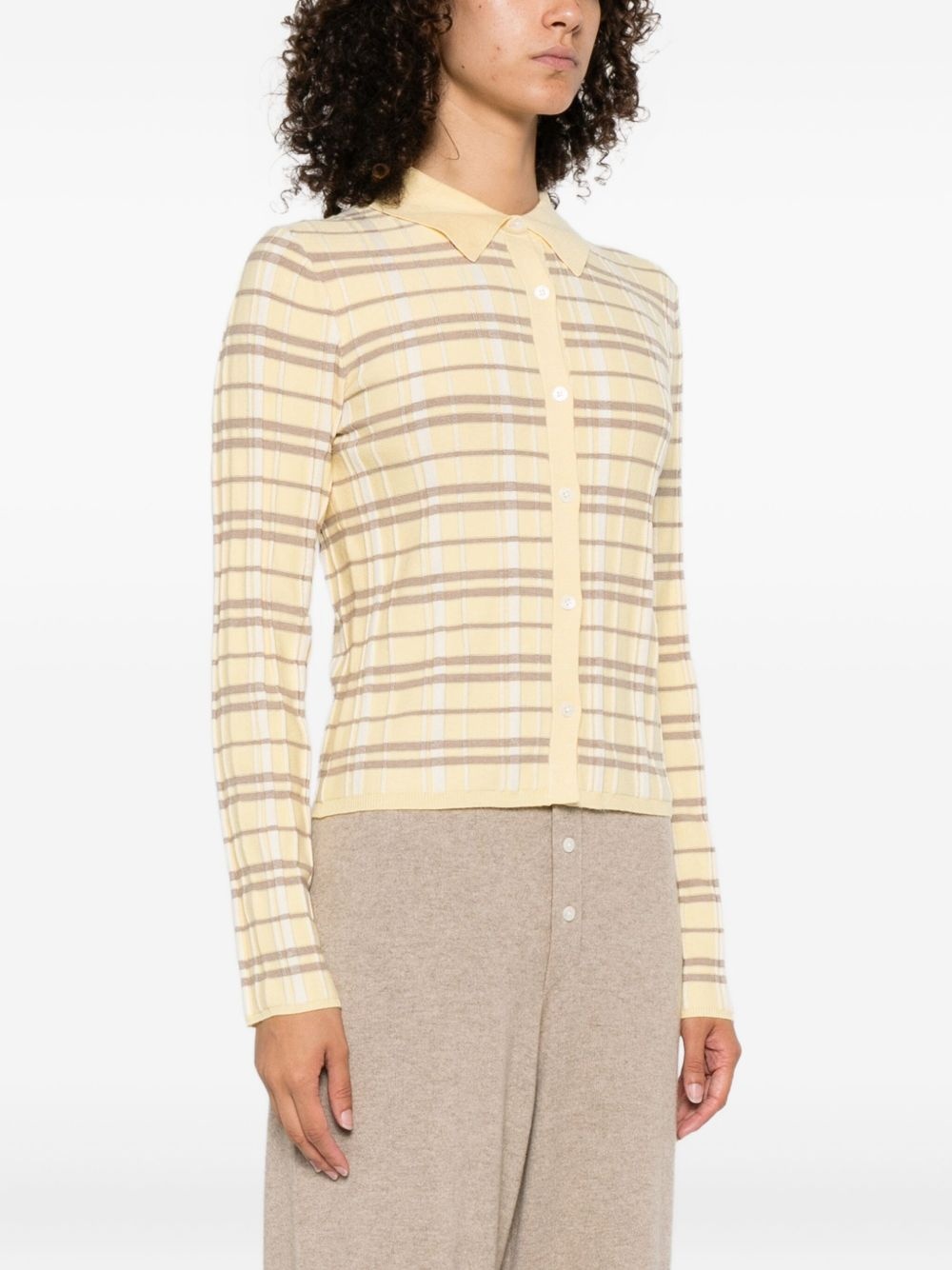 Elle plaid cardigan - 3