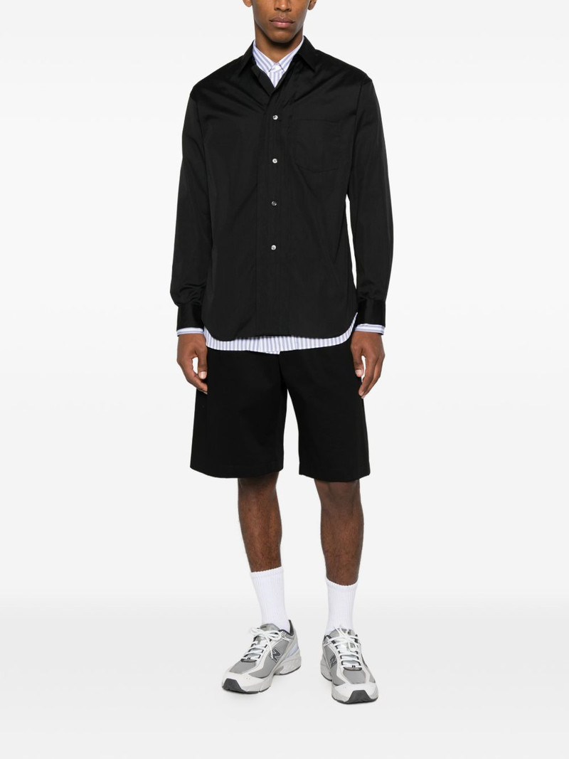 Comme des Garçons SHIRT chest-pocket long-sleeves shirt outlook