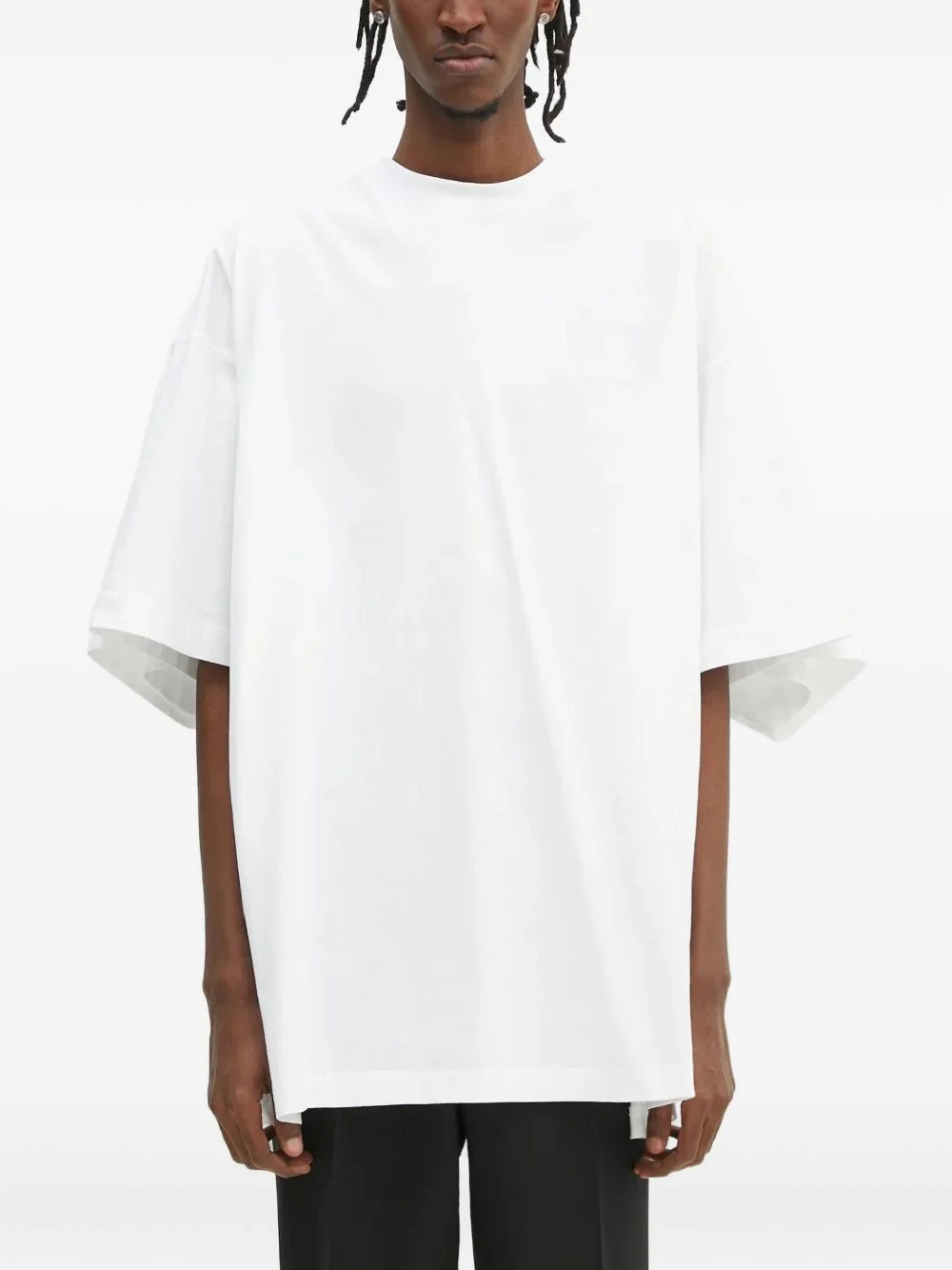 wide-sleeve T-shirt - 1