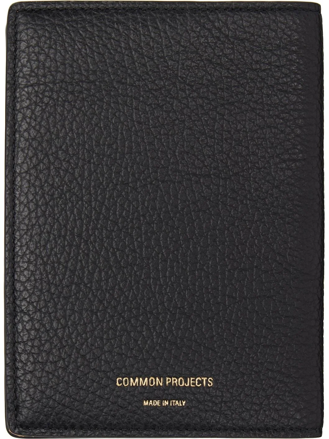 Black Folio Passport Holder - 1