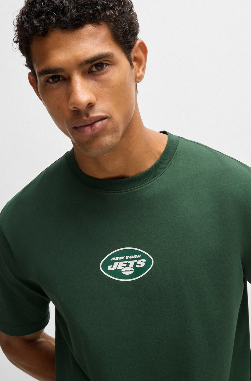 BOSS X NFL STRETCH-COTTON T-SHIRT WITH SPECIAL BRANDING 3