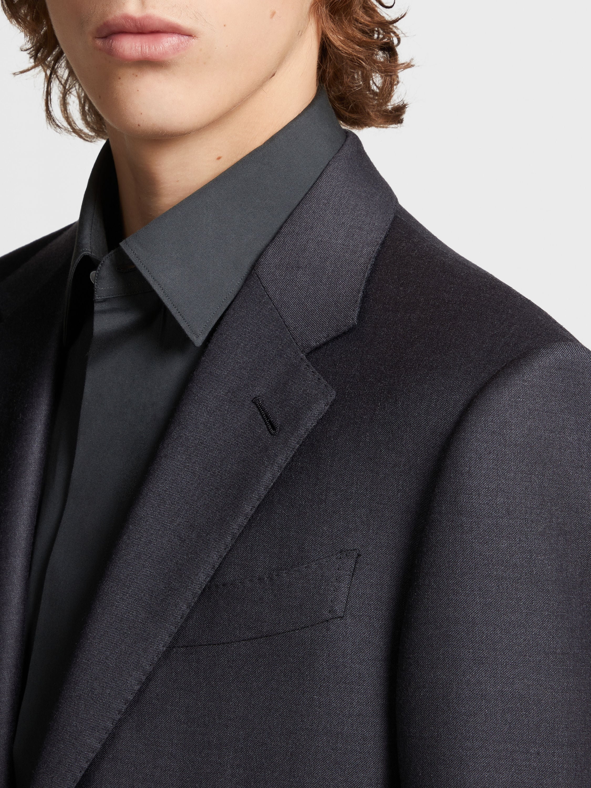 DARK GREY TROFEO™ WOOL SUIT - 3