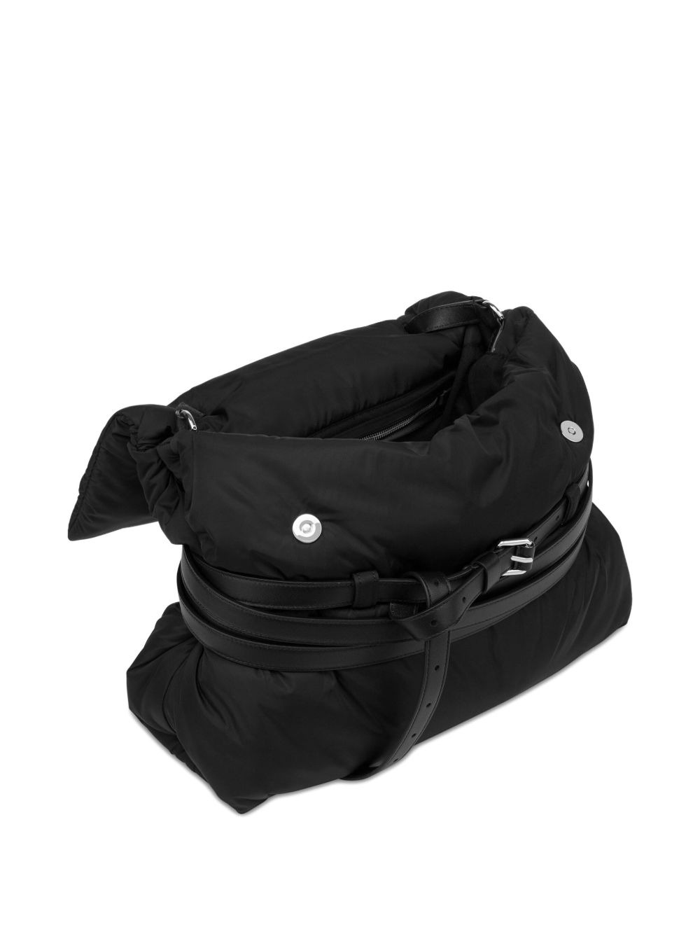 Tie M belted tote bag - 3