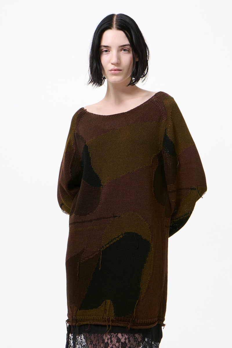 False Roundneck Camo Cotton Rafia 3