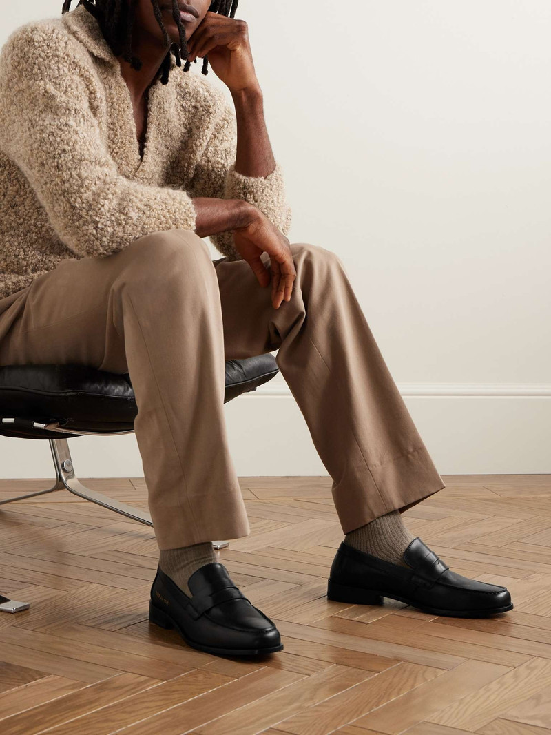 Common Projects Leather Penny Loafers outlook