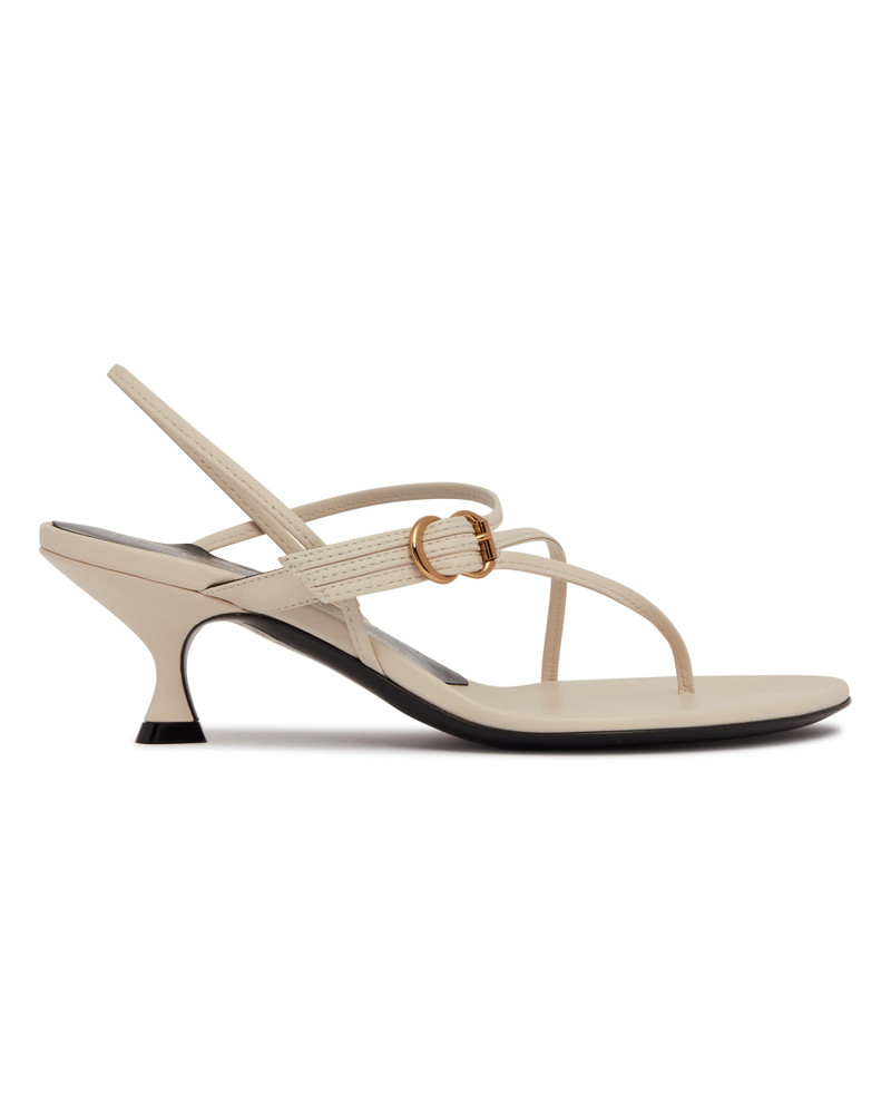 herbert levine White Starry Eyed 50 Leather Sandals outlook