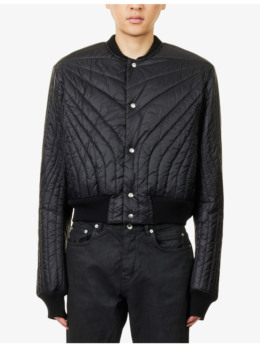 Quilted Flight Shell Bomber - 3