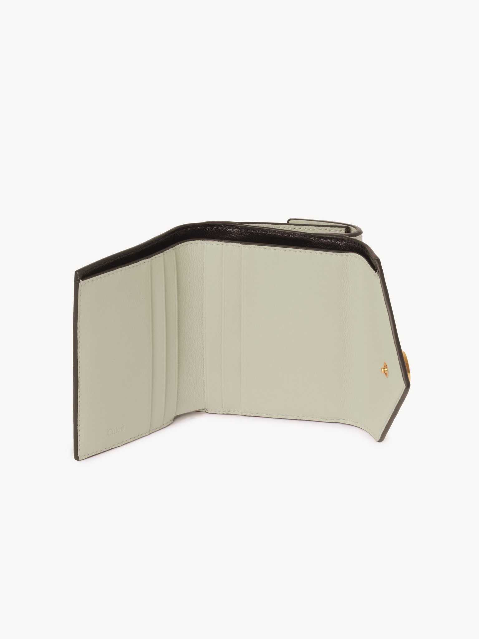 SMALL ENVELOPE TRI-FOLD IN GRAINED LEATHER - 3