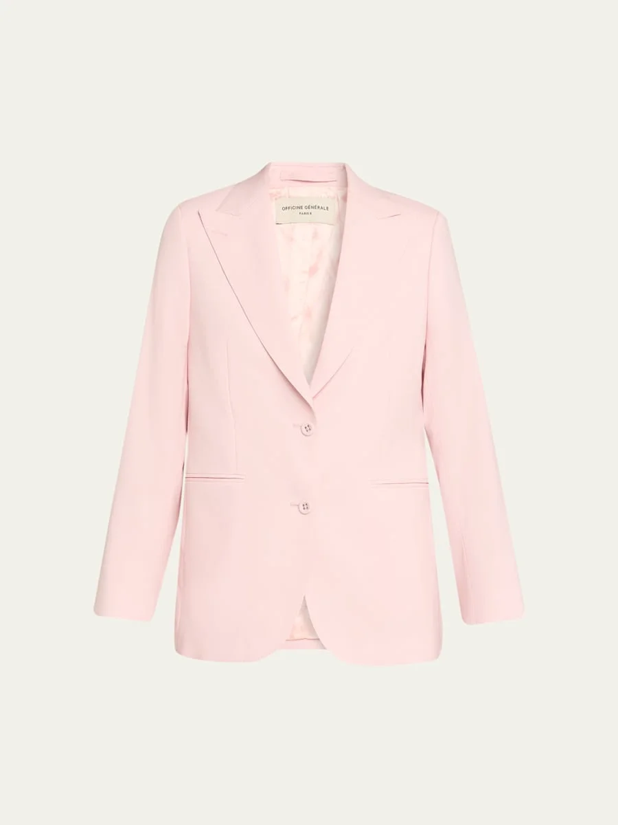 Raya Single-Breasted Jacket - 1