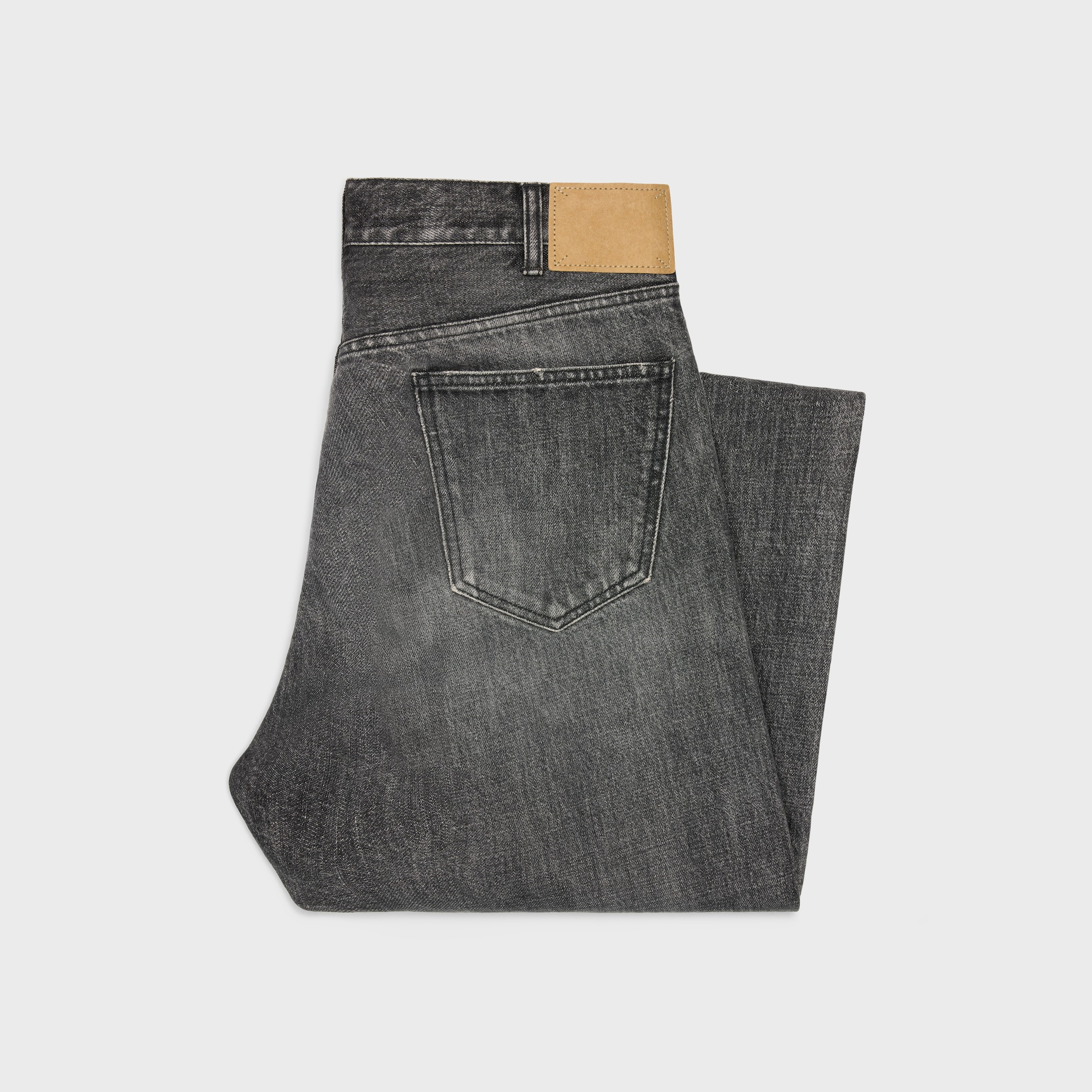 kurt jeans in miror ink wash denim - 2