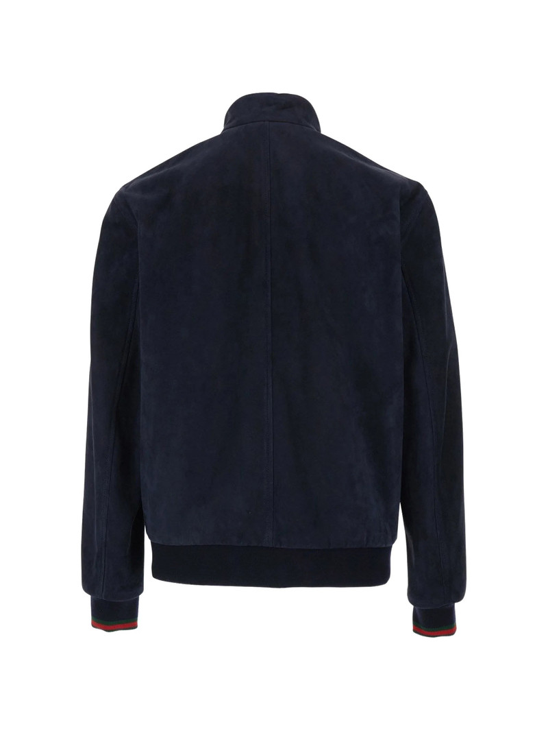 GUCCI Gucci Suede Bomber Jacket outlook
