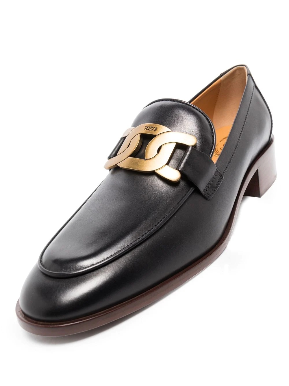 chain-link detail loafers - 2