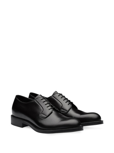 Prada bright derby shoes outlook