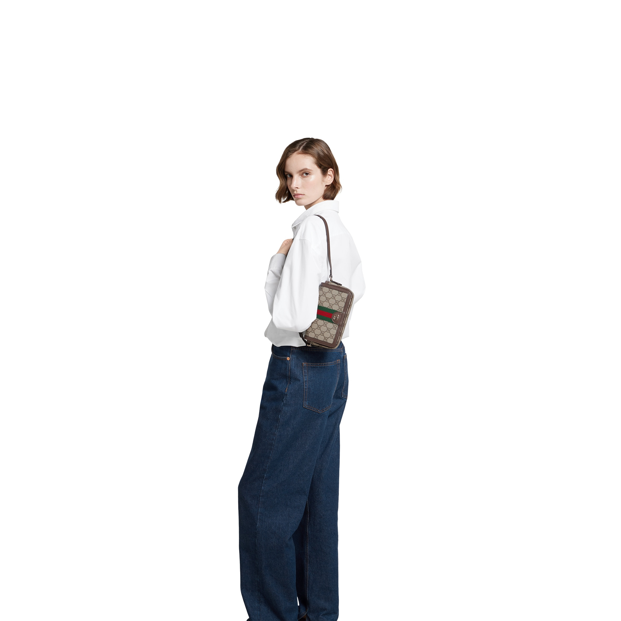 Ophidia mini shoulder bag - 3