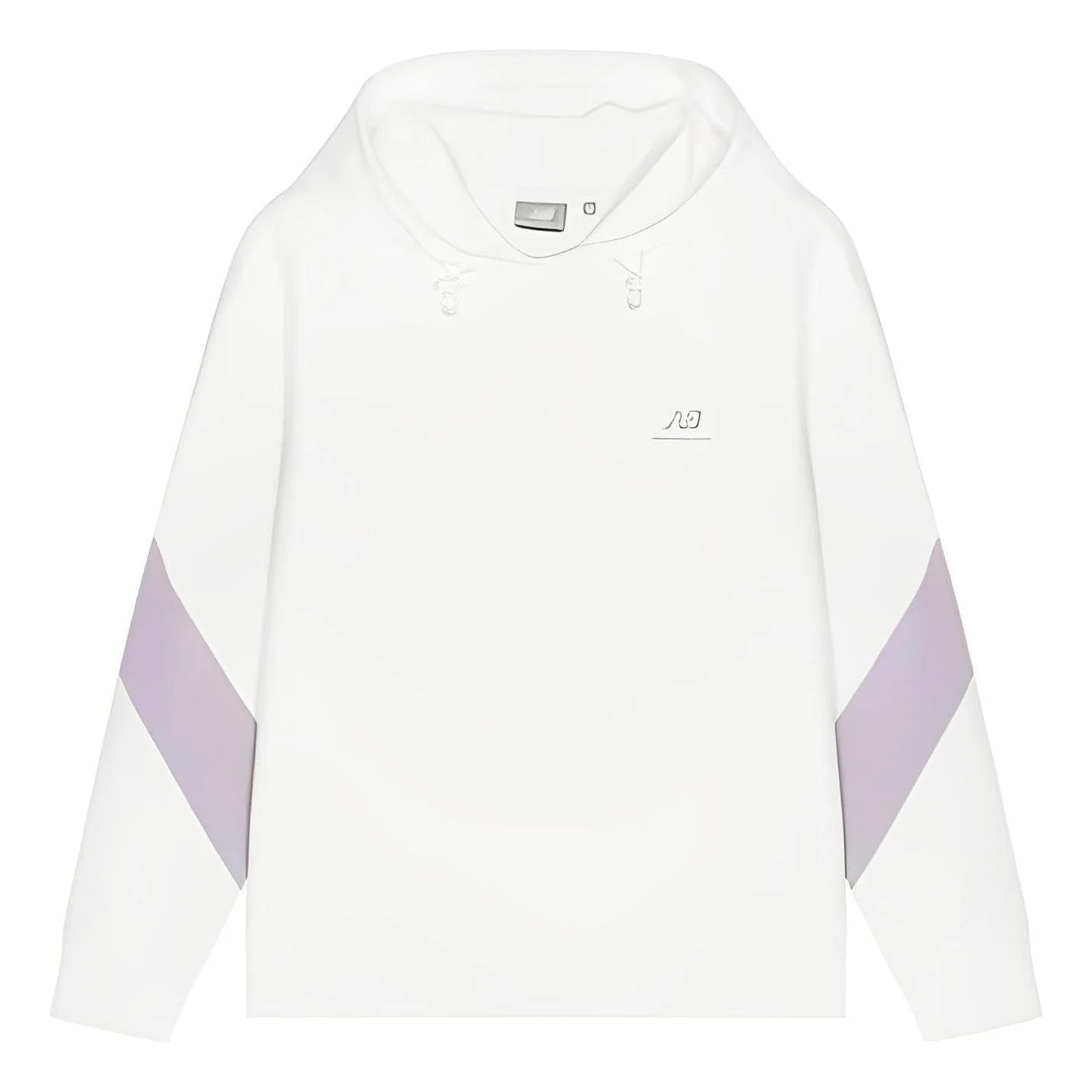 (WMNS) New Balance Sportswear Hoodie 'White Purple' 5CC39342-IV - 1