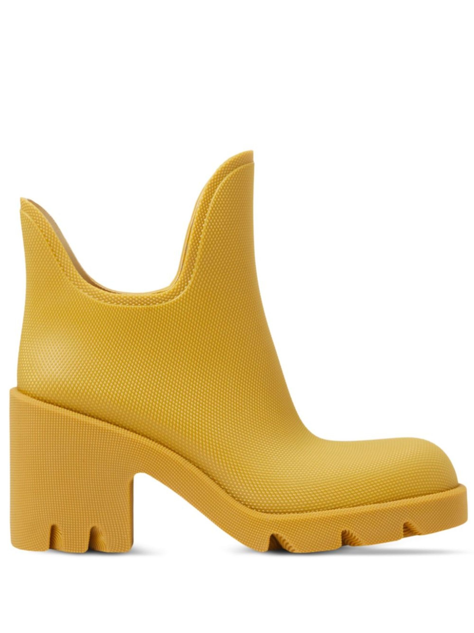 Yellow March Rubber Ankle Boots - 1