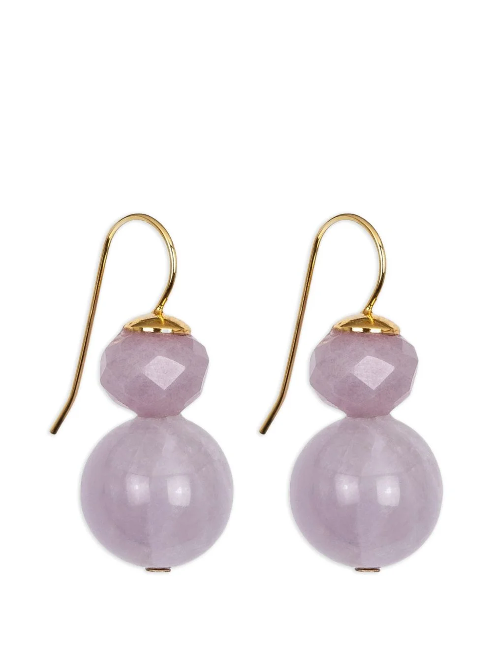 Jaycee faceted beaded earrings - 1