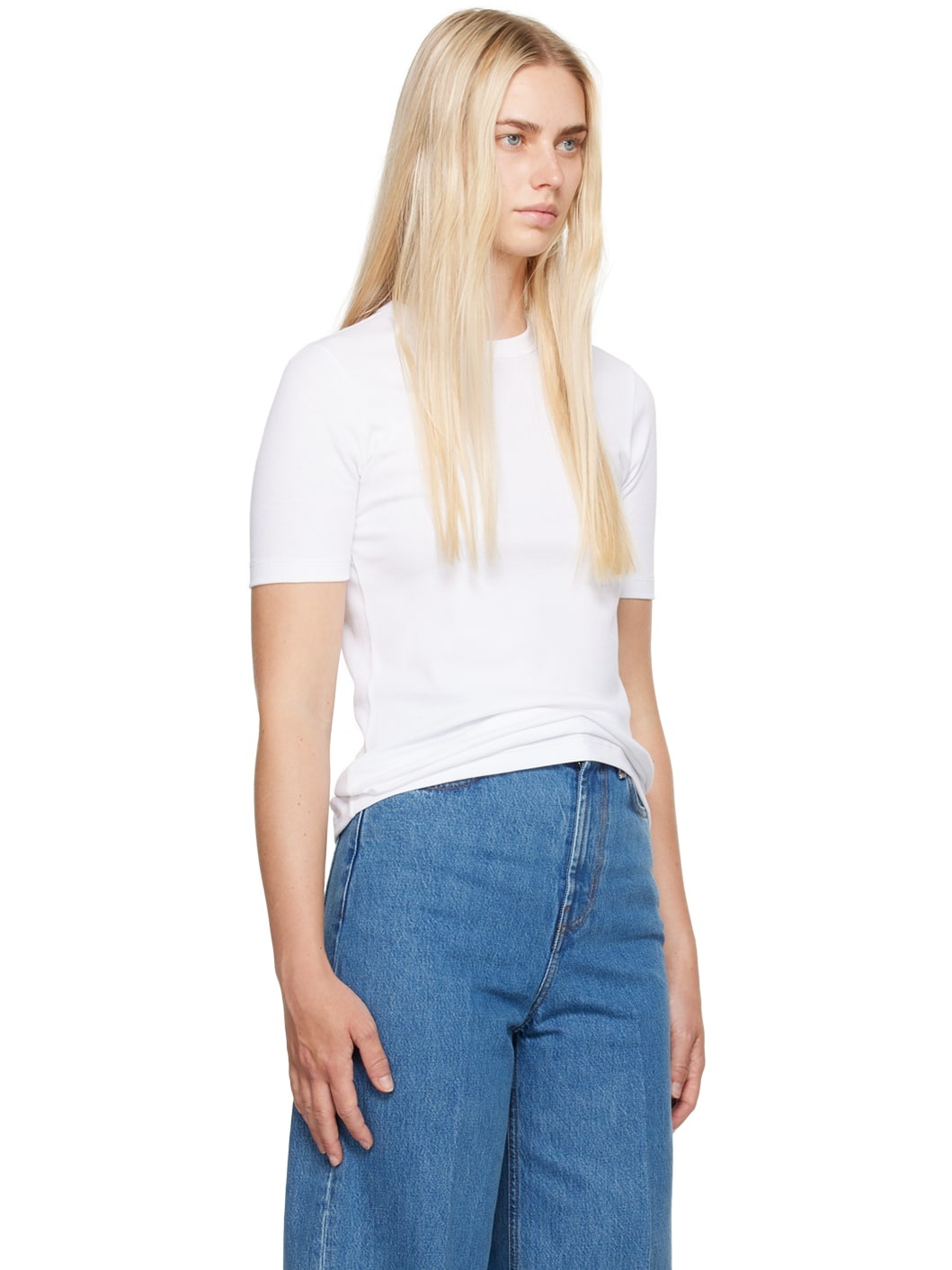 White Classic T-Shirt - 4