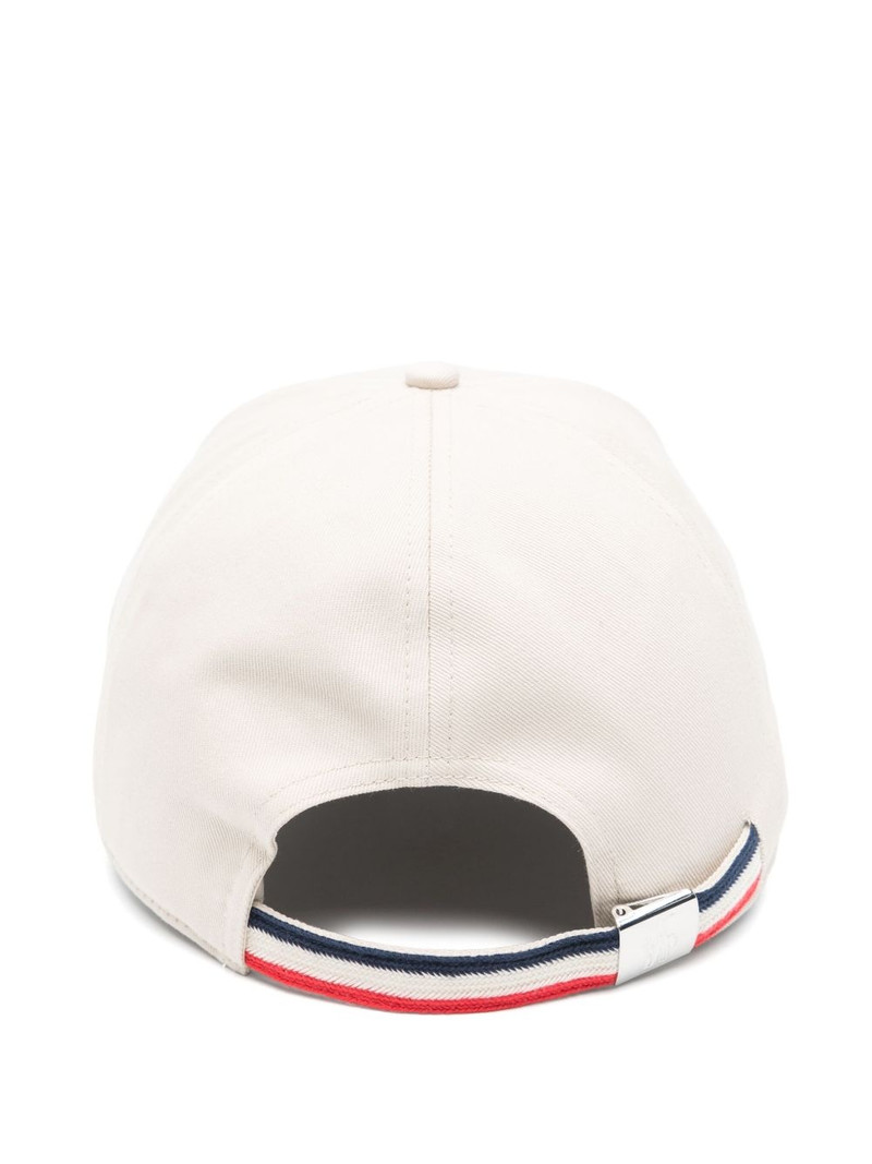 Moncler gabardine cotton baseball cap outlook