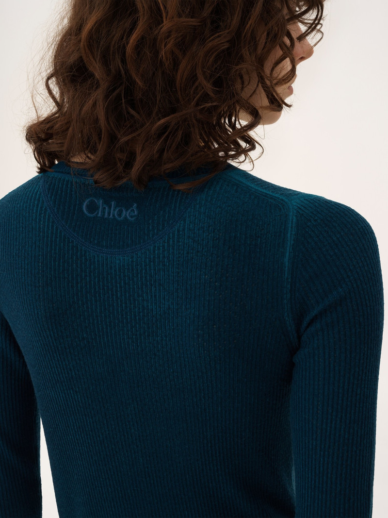 HENLEY SHIRT IN A MERINO WOOL KNIT 6