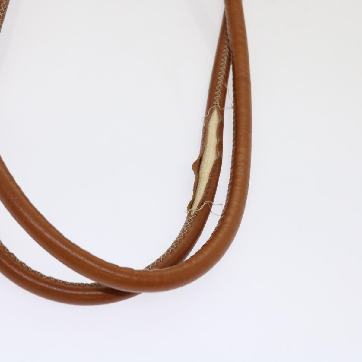 CELINE Macadam Canvas Shoulder Bag Pvc Brown - 8