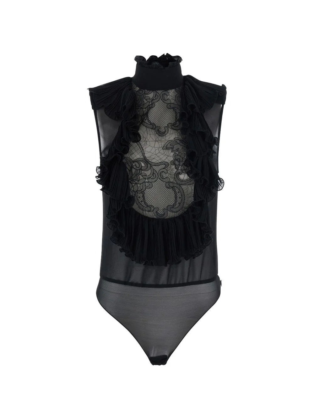 Ruffled Bodysuit - 1