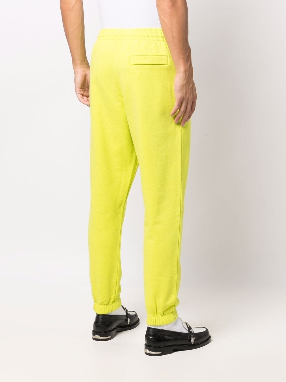 elasticated-waistband track pants - 4