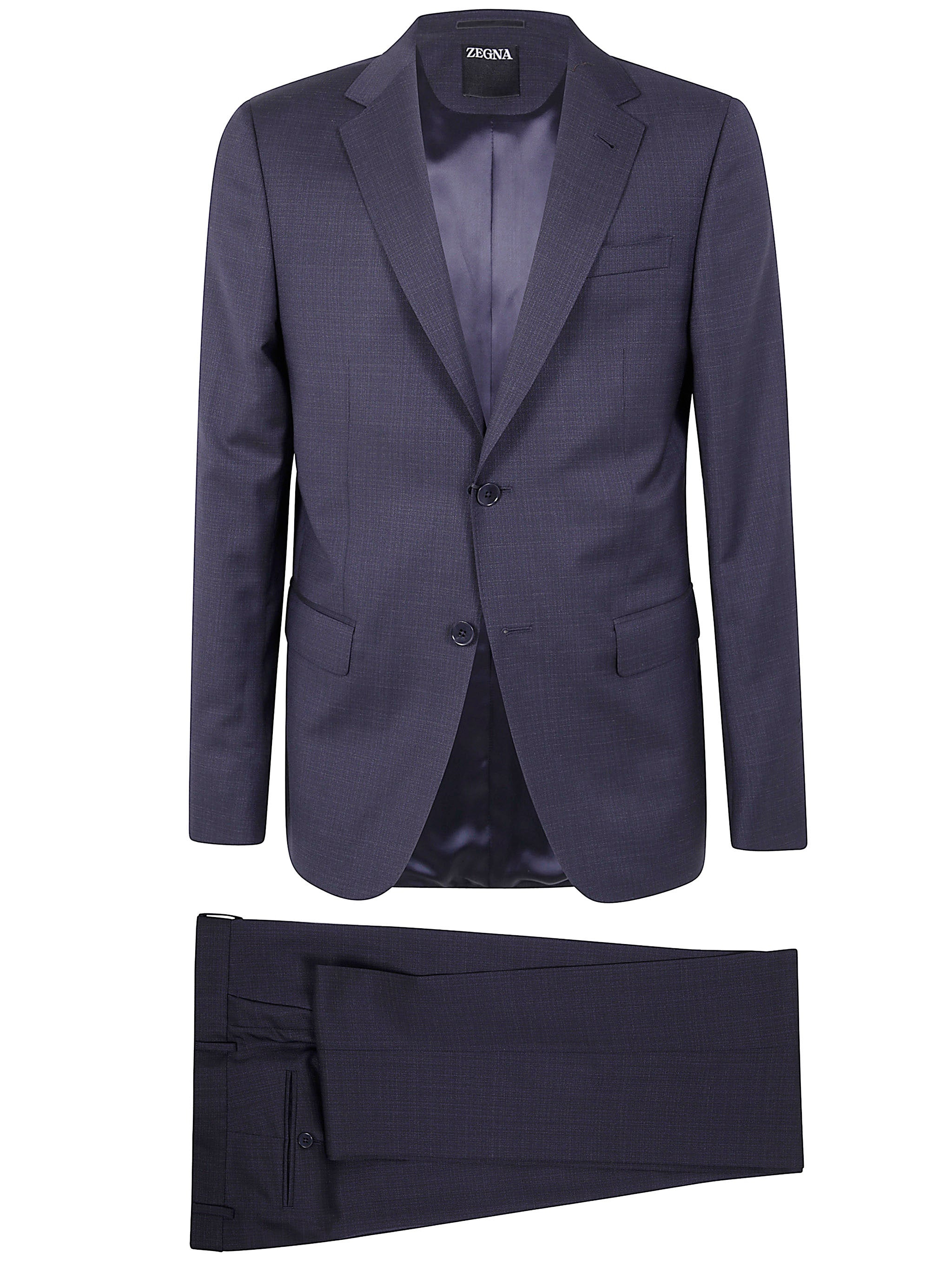 Zegna Men Pure Wool Suit - 1