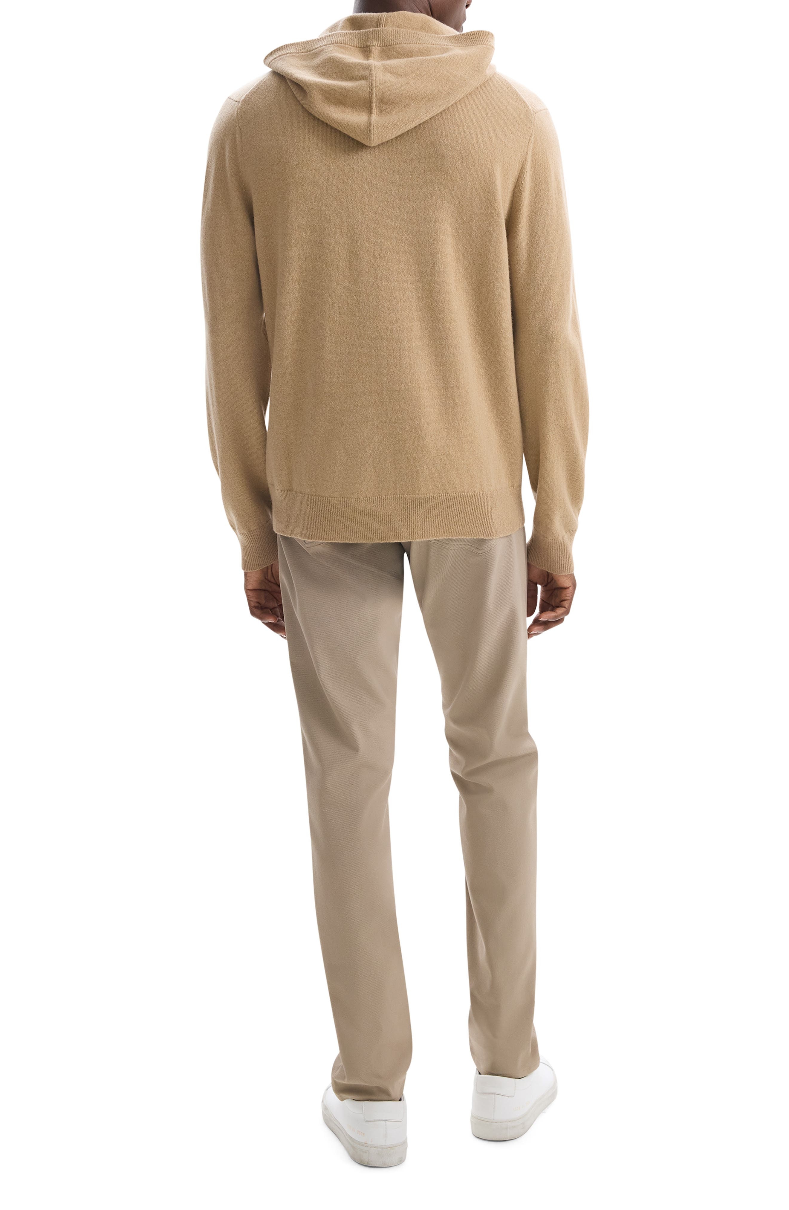 Theory Hilles Cashmere Hoodie in New Camel at Nordstrom - 6