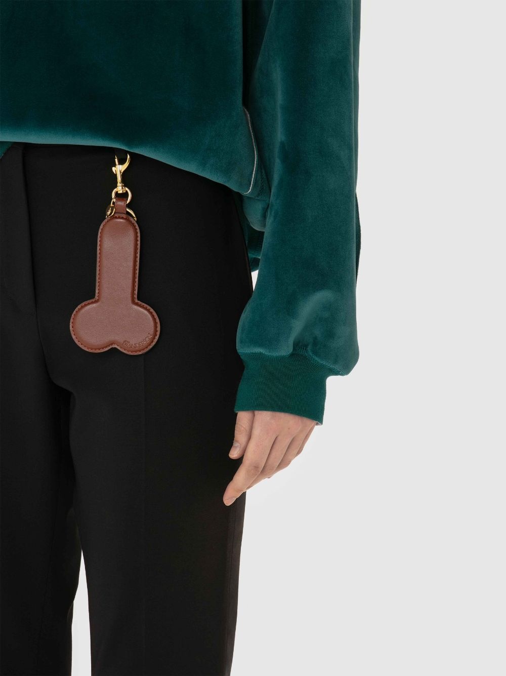 LEATHER PENIS KEYRING - 3