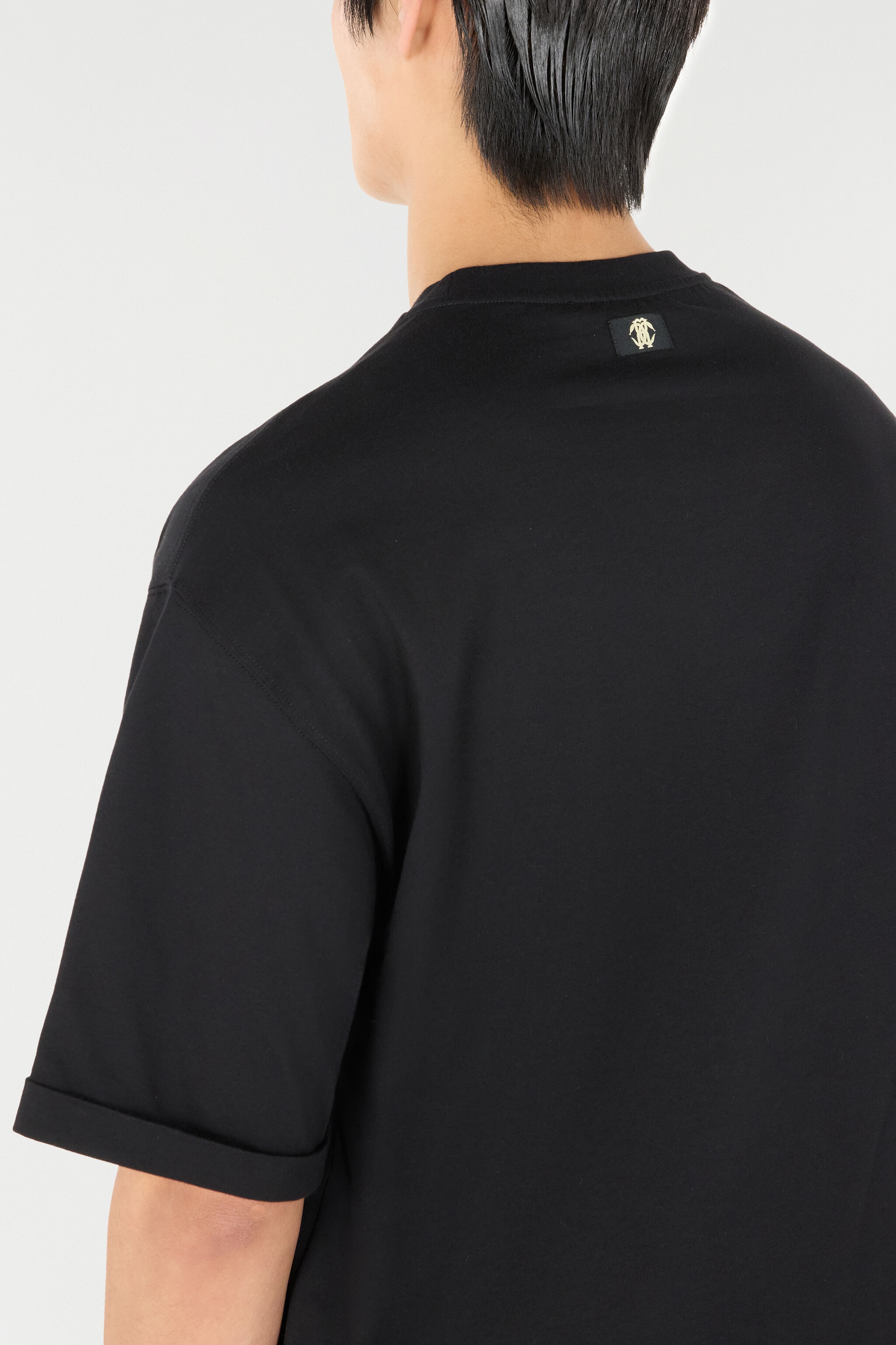Rose-Print T-Shirt With Logo - 7