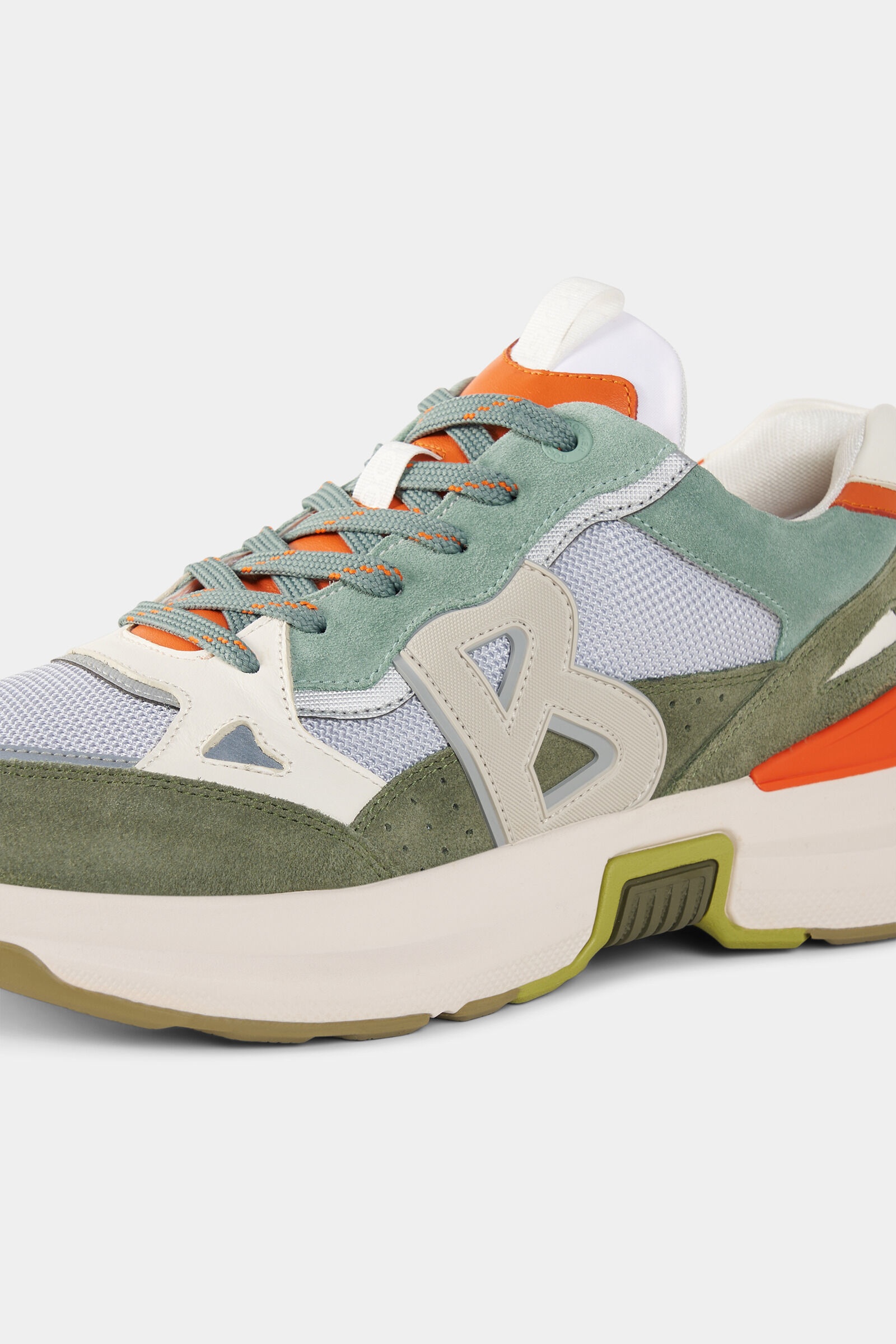 Sneaker CTP25 in Green/Orange - 7