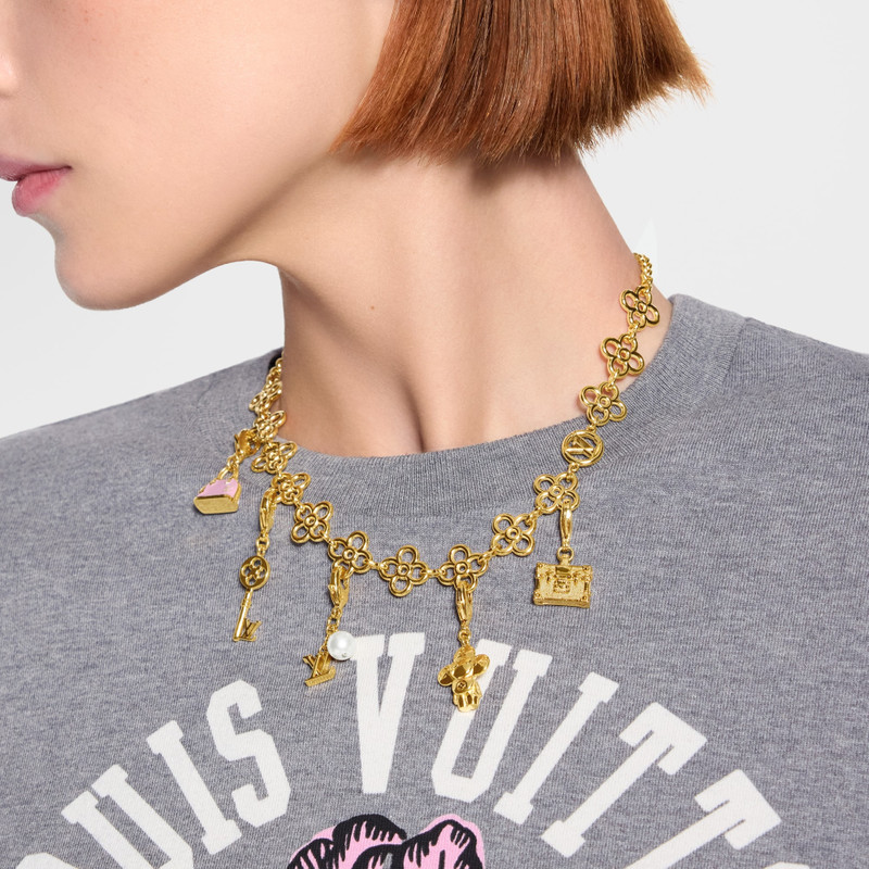 LV Charms Choker 4