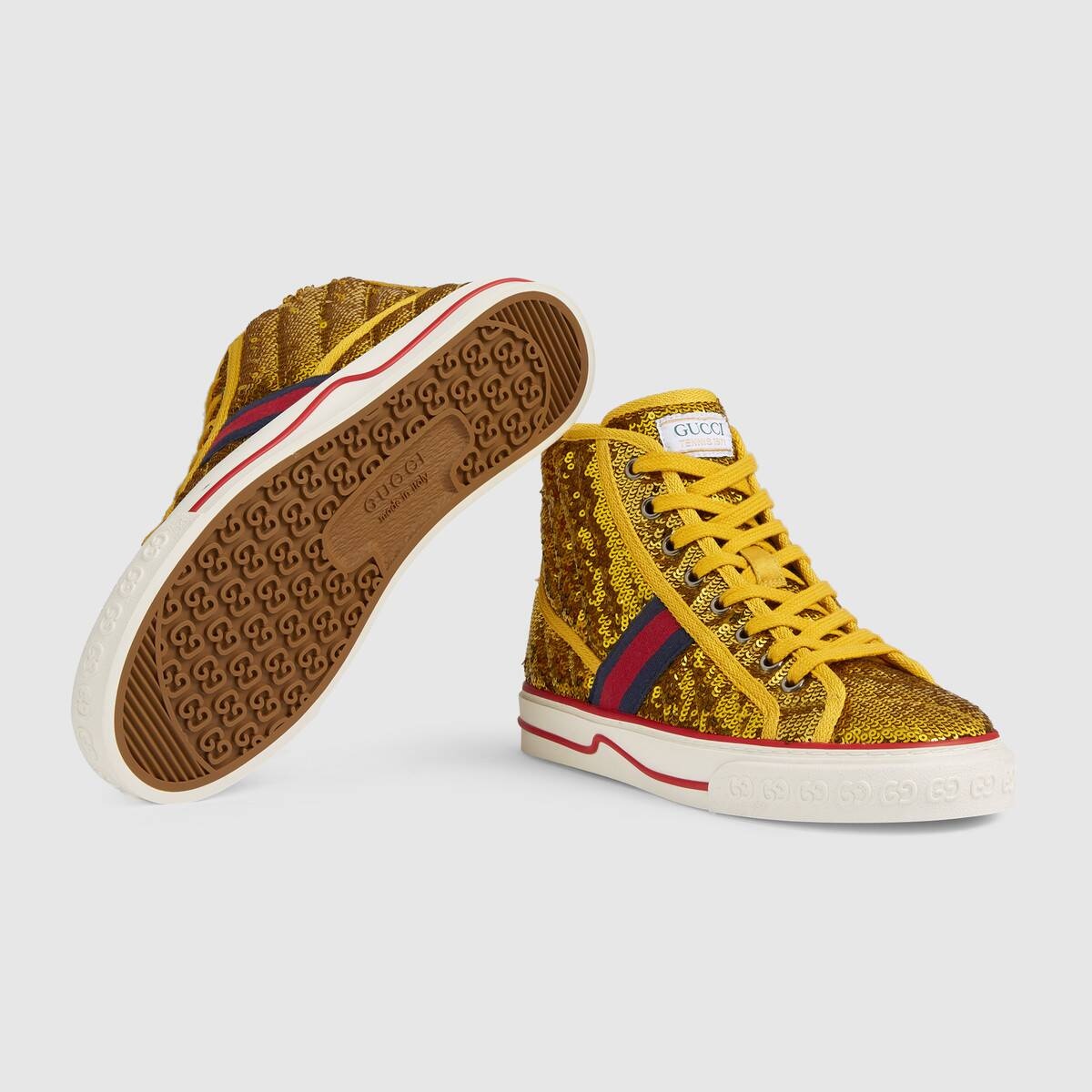 Women's Gucci Tennis 1977 high top sneaker - 5