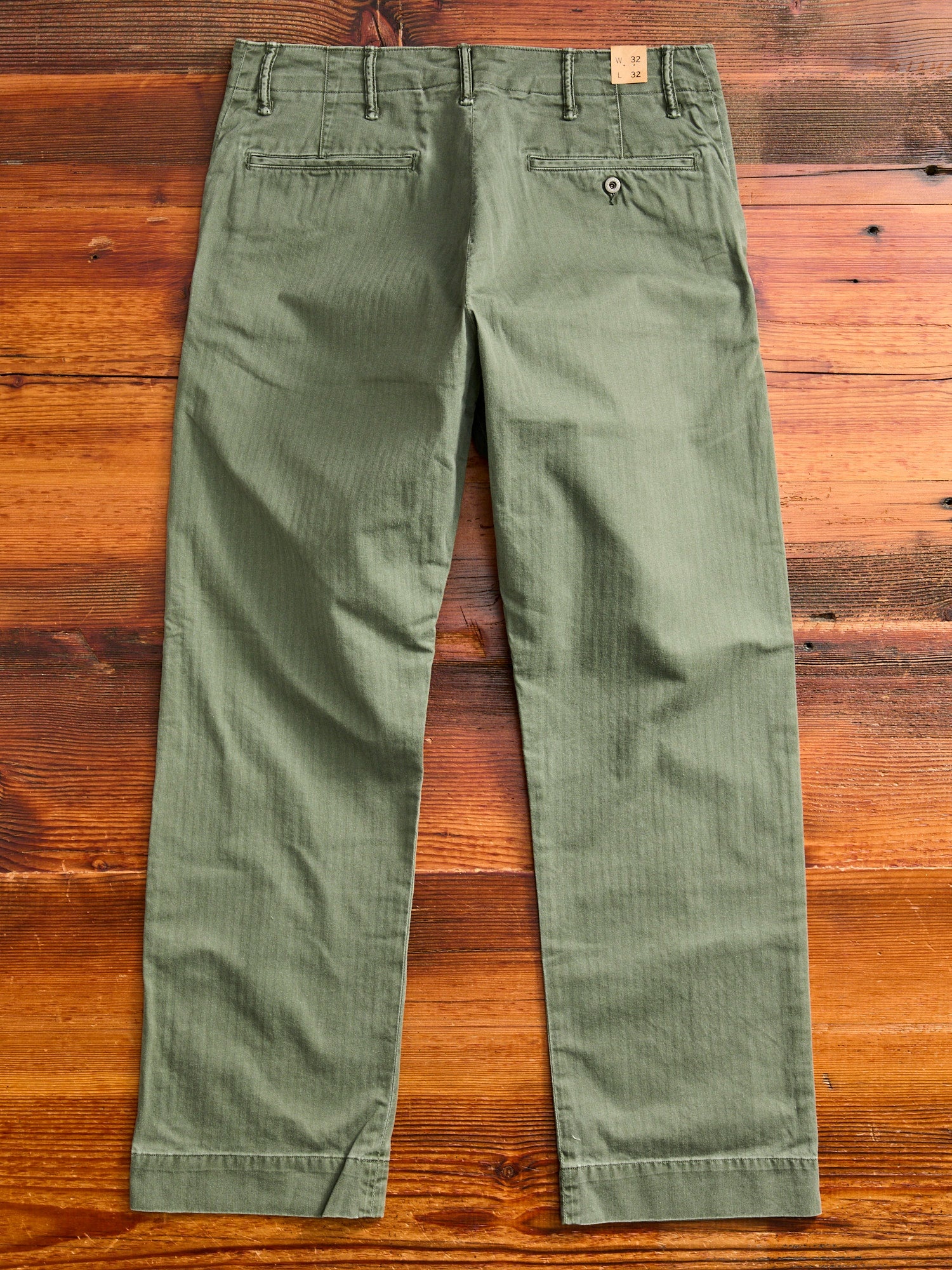 RRL by Ralph Lauren Herringbone Twill Field Pants in Washed