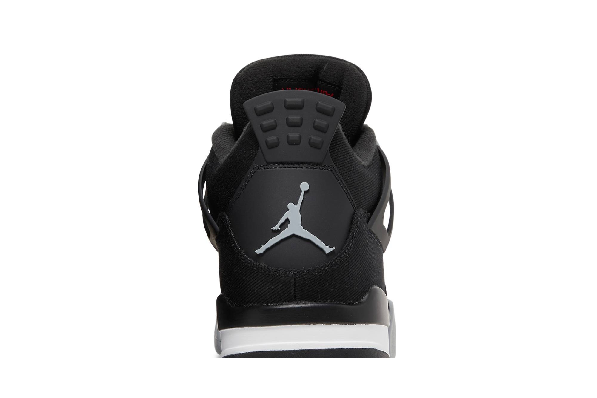 Air Jordan 4 Retro 'Black Canvas' - 7