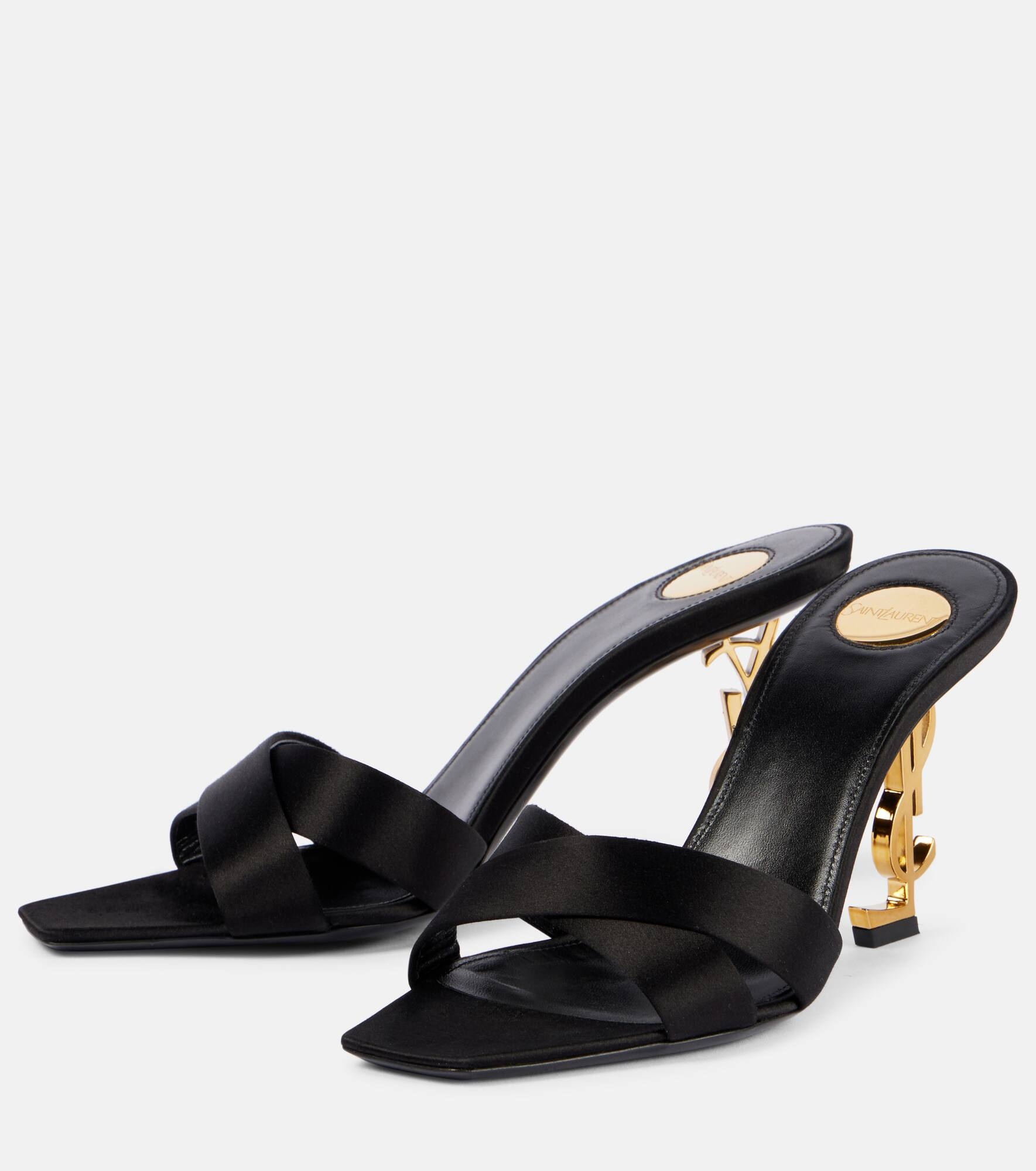 Opyum 85 satin mules - 4