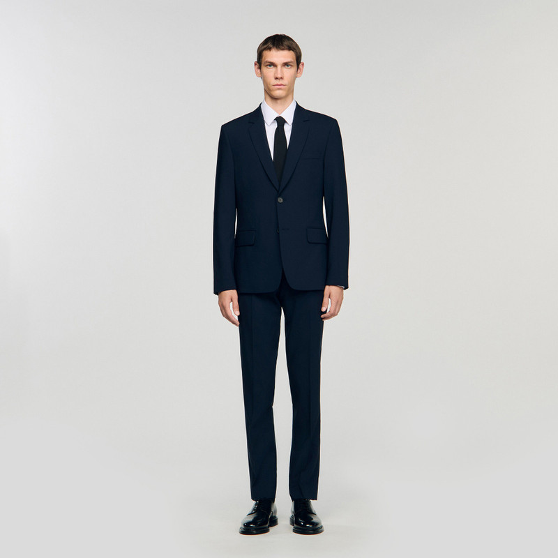 Sandro WOOL SUIT JACKET outlook