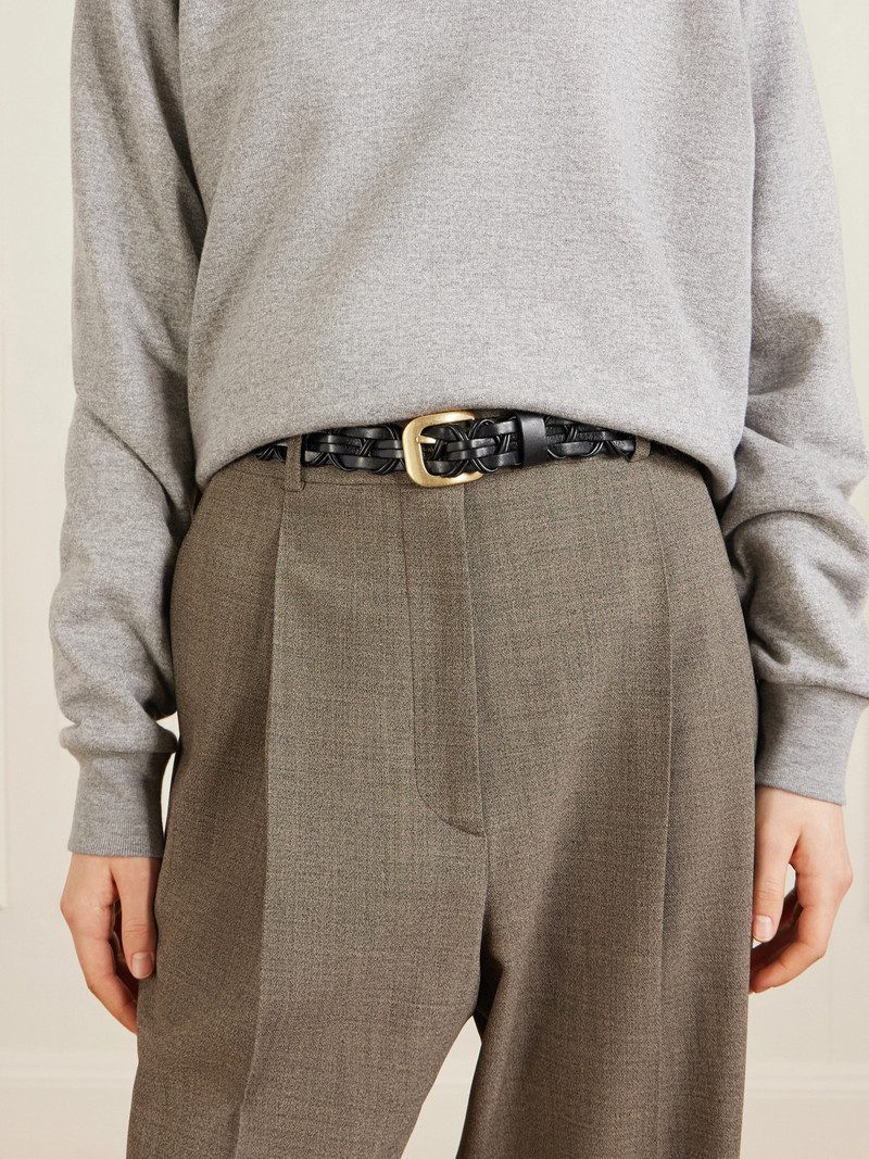 The Row Cord Woven Leather Belt outlook