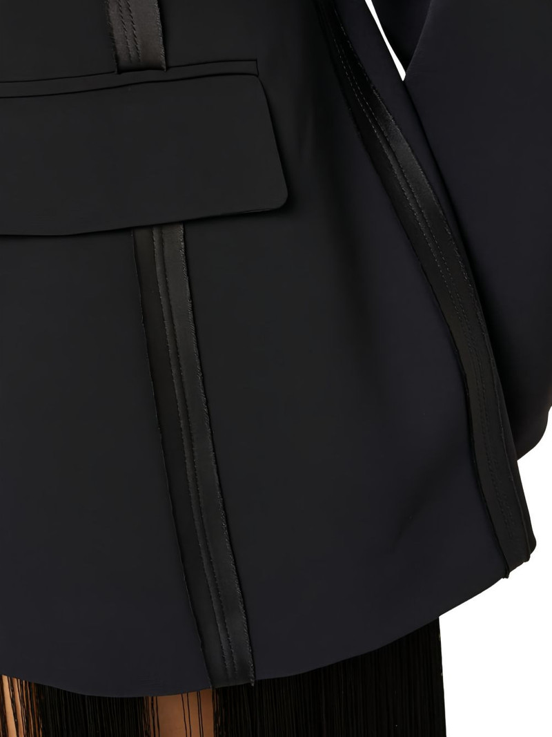 satin-lapels double-breasted blazer 5