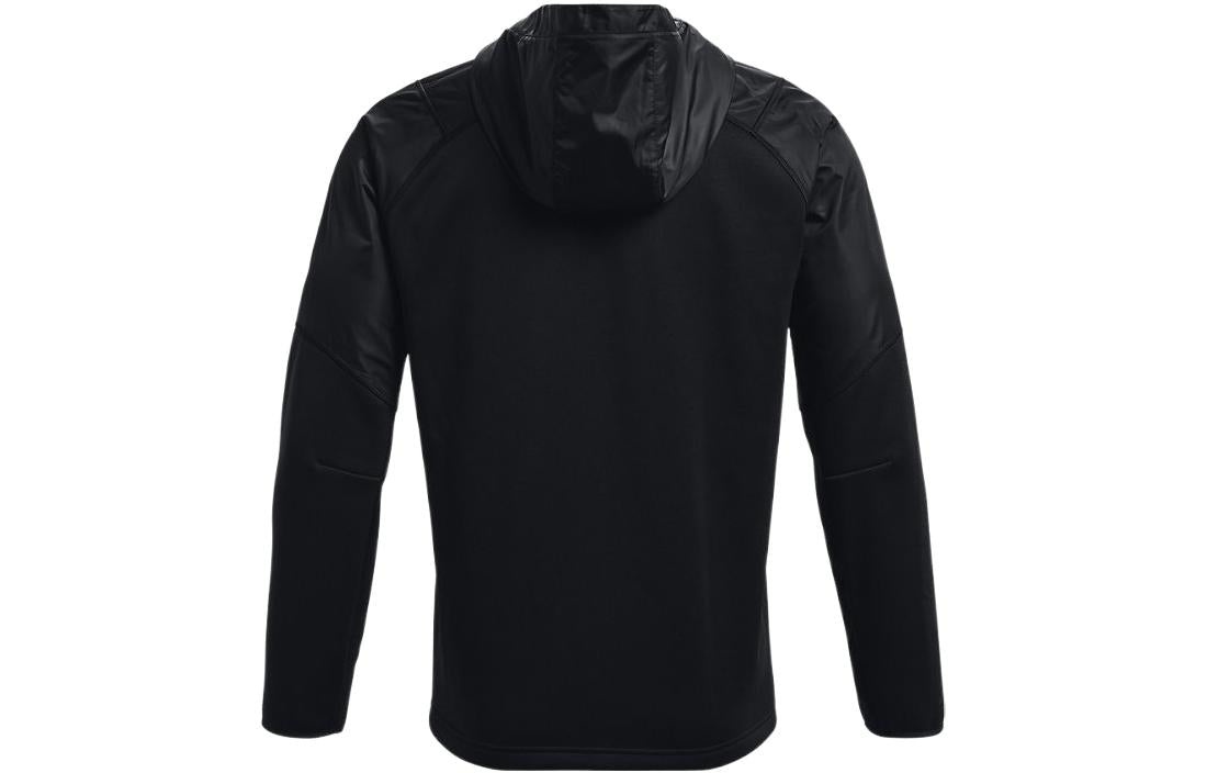 Under Armour ColdGear Swacket Hoodie Jacket 'Black' 1357475-002 - 2