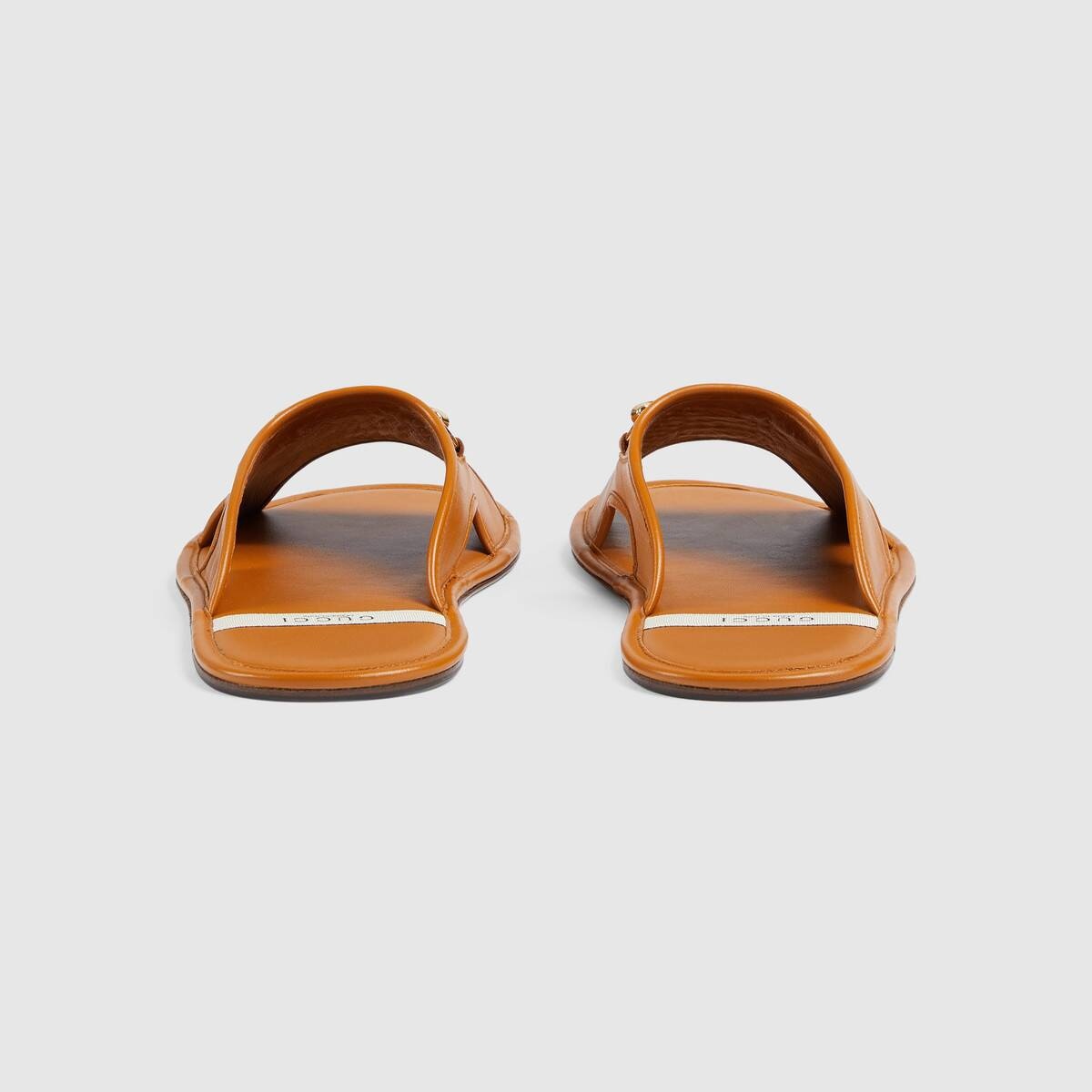 Slide sandal with Horsebit - 4