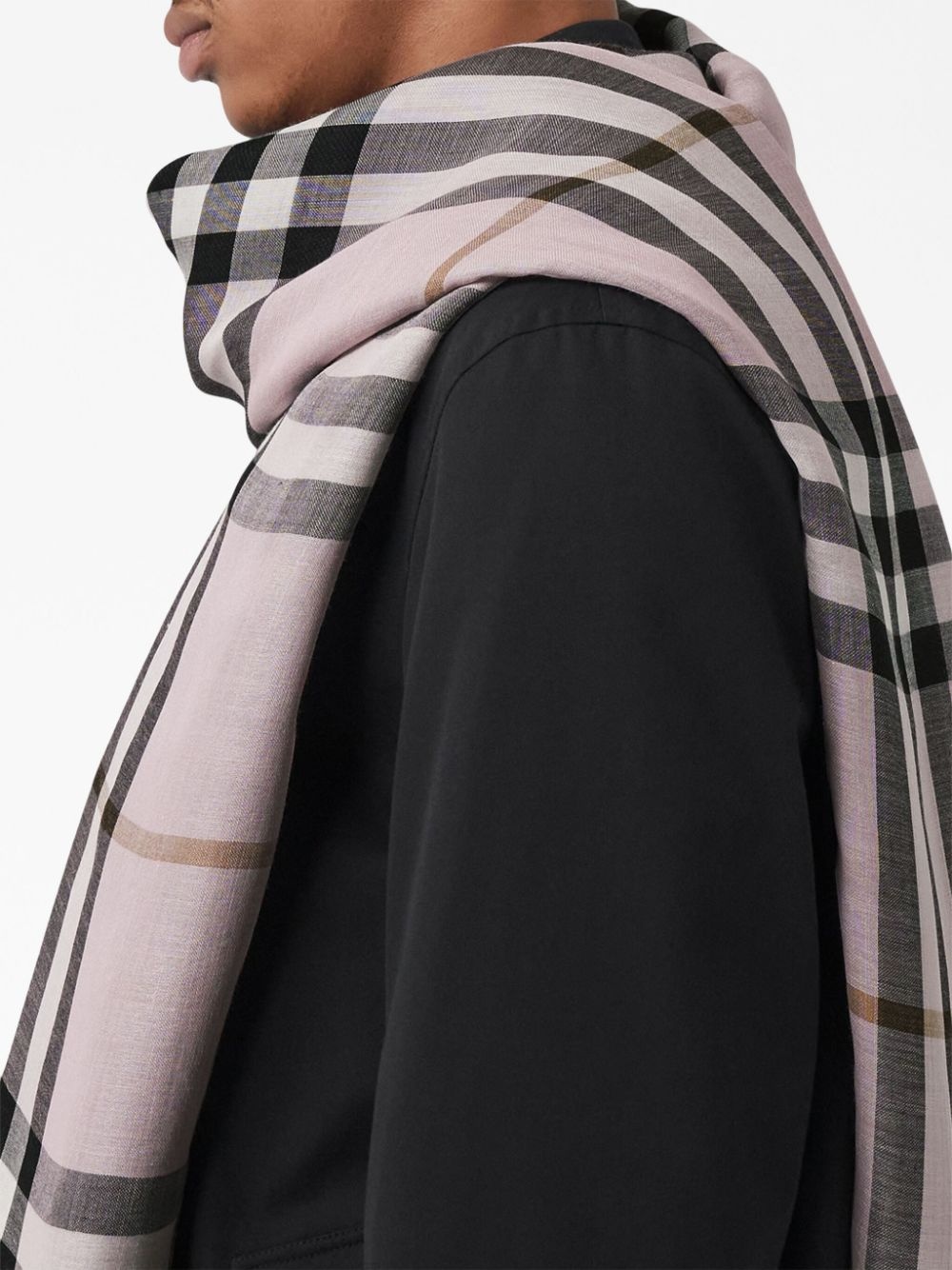 check-pattern scarf - 6