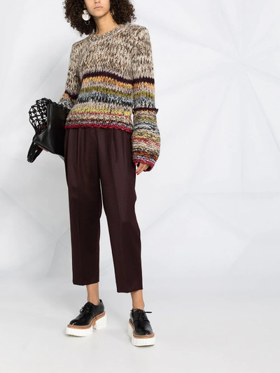 Stella McCartney striped wool jumper outlook